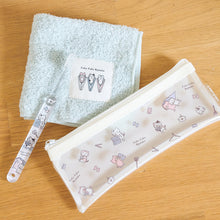 Fuku Fuku Nyankoランドリークリアスリムポーチ