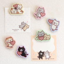 ふくふくにゃんこ アクリルマグネット【ガチャガチャ販売】