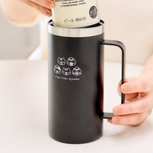 ふくふくにゃんこ ひげにゃんこうすくち大容量ジョッキ