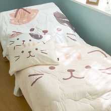 ふくふくにゃんこ くしゅくしゅひんやりケット