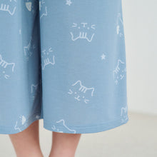 ふくふくにゃんこ ひんにゃりフェイス7分丈パンツ(M~L)