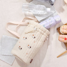 ふくふくにゃんこ コットンボトルショルダー