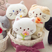 Fuku Fuku Nyankoフラワーおすわりマスコット