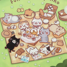 ふくふくにゃんこ ピクニッククリアファイル【WEB限定】