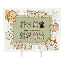 ふくふくにゃんこ ガラス フォトフレーム【WEB限定】