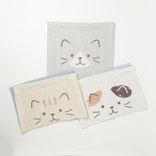 ふくふくにゃんこ 接触冷感 フェイス くしゅくしゅ お昼寝ケット【WEB限定】