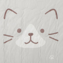 ふくふくにゃんこ 接触冷感 フェイス くしゅくしゅ お昼寝ケット【WEB限定】