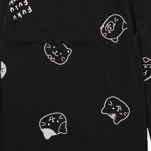 ふくふくにゃんこ ひんにゃりハーフパンツM