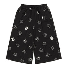 ふくふくにゃんこ ひんにゃり七分丈パンツL