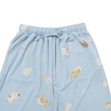 ふくふくにゃんこ ひんにゃり七分丈パンツL