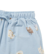 ふくふくにゃんこ ひんにゃり七分丈パンツL