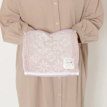 ふくふくにゃんこ フラワータオルチーフ