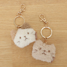 ふくふくにゃんこ ぽわぽわフェイスキーホルダー