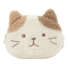 ふくふくにゃんこ ぽわぽわフラットフェイスポーチ