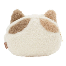 ふくふくにゃんこ ぽわぽわフラットフェイスポーチ