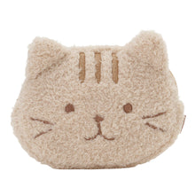 ふくふくにゃんこ ぽわぽわフラットフェイスポーチ