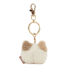 ふくふくにゃんこ ぽわぽわフェイスキーホルダー