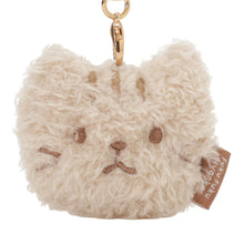 ふくふくにゃんこ ぽわぽわフェイスキーホルダー