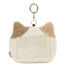 ふくふくにゃんこ ぽわぽわリール付きパスケース