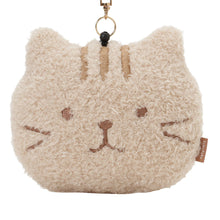 ふくふくにゃんこ ぽわぽわリール付きパスケース