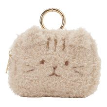 ふくふくにゃんこ ぽわぽわカラビナ付きマルチポーチ