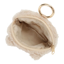 ふくふくにゃんこ ぽわぽわカラビナ付きマルチポーチ