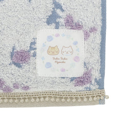 ふくふくにゃんこ フラワータオルチーフ