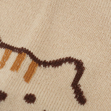 ふくふくにゃんこ  穴があきにくいクルーソックス