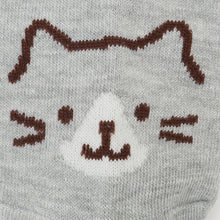 ふくふくにゃんこ  穴があきにくいクルーソックス