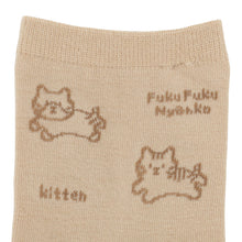 ふくふくにゃんこ  KITTENクルーソックス