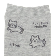 ふくふくにゃんこ  KITTENクルーソックス