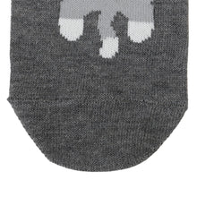 ふくふくにゃんこ バックロゴクルーソックス