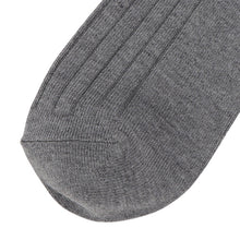 ふくふくにゃんこ 吸湿発熱リブ刺繍クルーソックス