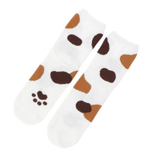 ふくふくにゃんこ にゃりきりクルーソックス