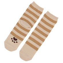 ふくふくにゃんこ にゃりきりクルーソックス