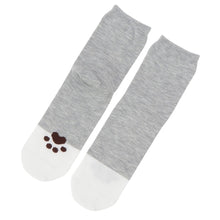 ふくふくにゃんこ にゃりきりクルーソックス