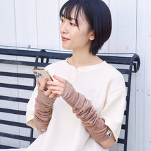 ふくふくにゃんこ UVアームカバー