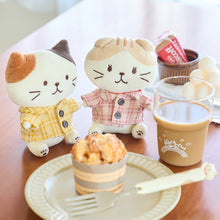 ふくふくにゃんこ 着せ替えチェックシャツ