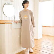 ふくふくにゃんこ スウェットワンピース