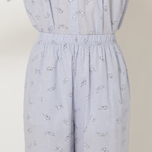 ふくふくにゃんこ シーチング半袖パジャマ