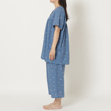 ふくふくにゃんこ  シーチング半袖パジャマ