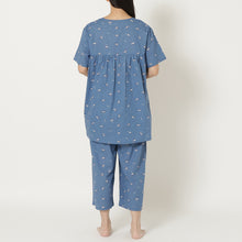 ふくふくにゃんこ  シーチング半袖パジャマ