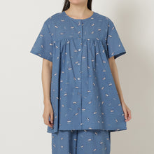 ふくふくにゃんこ  シーチング半袖パジャマ