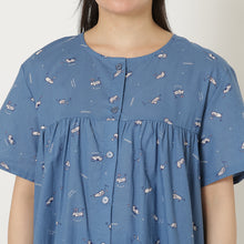 ふくふくにゃんこ  シーチング半袖パジャマ