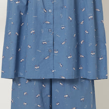 ふくふくにゃんこ  シーチング半袖パジャマ