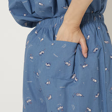 ふくふくにゃんこ シーチング半袖パジャマ