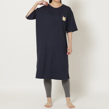 ふくふくにゃんこ とろみ冷感ワンピース