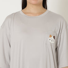 ふくふくにゃんこ とろみ冷感ワンピース