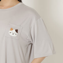 ふくふくにゃんこ とろみ冷感ワンピース