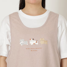 ふくふくにゃんこ KITTENかぶりエプロン